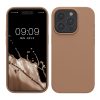 Husa Apple iPhone 15 Pro, Crem, Silicon, KWM000020CC030C
