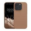 Husa Apple iPhone 15 Pro, Crem, Silicon, KWM000020CC030C