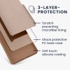 Husa Apple iPhone 15 Pro, Crem, Silicon, KWM000020CC030C