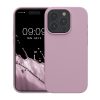 Husa Apple iPhone 15 Pro, Mov deschis, Silicon, KWM000020CC031C