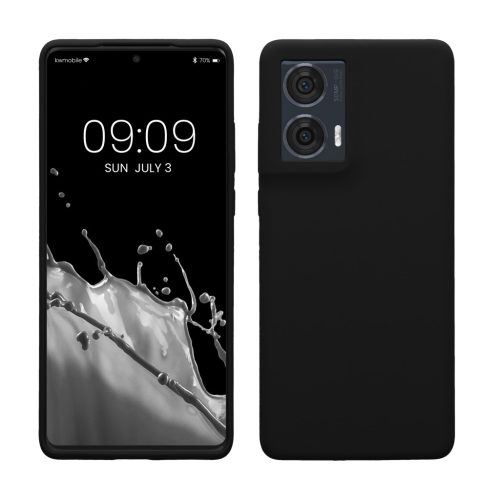 Husa Motorola Edge 50 Fusion, Negru, Silicon, KWM000022SQ001C