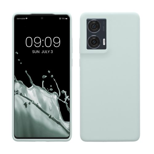 Husa Motorola Edge 50 Fusion, Verde deschis, Silicon, KWM000022SQ003C