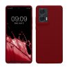 Husa Motorola Edge 50 Fusion, Rosu, Silicon, KWM000022SQ004C