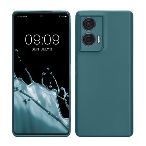 Husa Motorola Edge 50 Fusion, Verde, Silicon, KWM000022SR002C