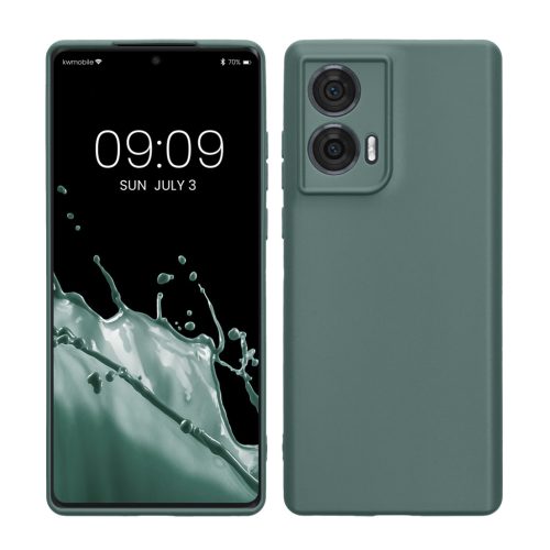 Husa Motorola Edge 50 Fusion, Verde, Silicon, KWM000022SR003C