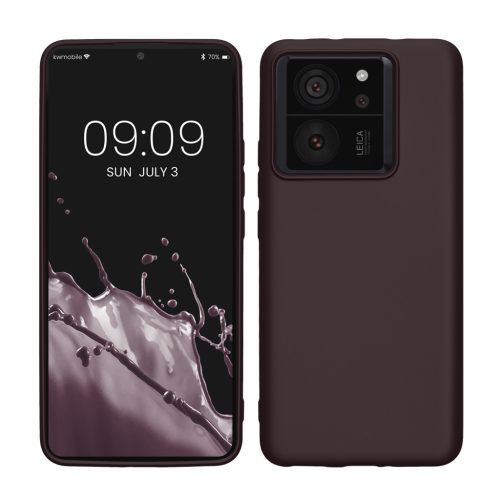 Husa Xiaomi 13T/13T Pro, Violet inchis, Silicon, KWM000020IW007C