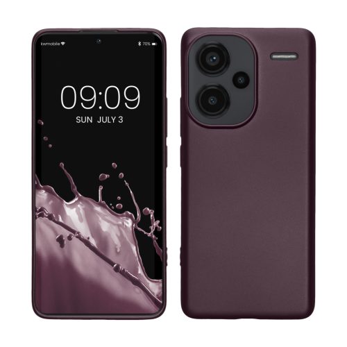 Husa Xiaomi Redmi Note 13 Pro Plus 5G, Violet inchis, Silicon, KWM000020KJ007C