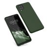 Husa Samsung Galaxy A12, Verde inchis, Silicon, KWM000012BL066C