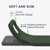 Husa Samsung Galaxy A12, Verde inchis, Silicon, KWM000012BL066C