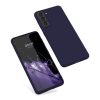 Husa Samsung Galaxy S21, Albastru inchis, Silicon, KWM000012BS046C
