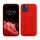 Husa Apple iPhone 12/iPhone 12 Pro, Rosu, Silicon, KWM000015WF008C