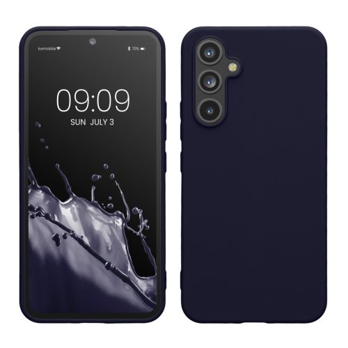 Husa Samsung Galaxy A54 5G, Albastru inchis, Silicon, KWM000018FR039C