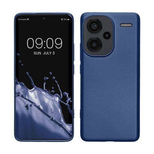 Husa Xiaomi Redmi Note 13 Pro Plus 5G, Albastru, Silicon, KWM000020KJ008C