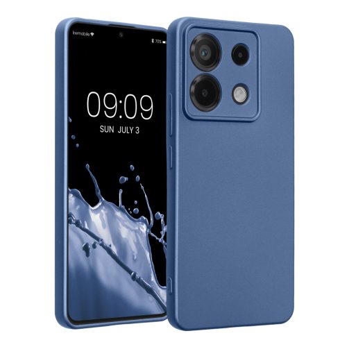 Husa Xiaomi Redmi Note 13 Pro 5G, Albastru, Silicon, KWM000020LE009C