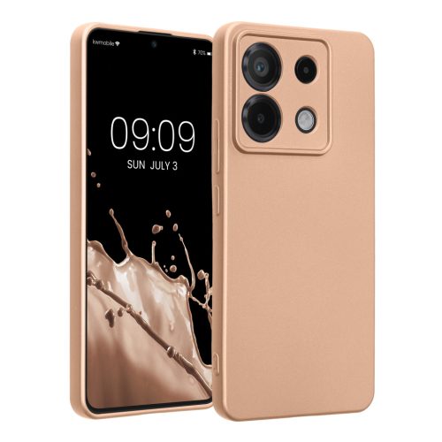 Husa Xiaomi Redmi Note 13 Pro 5G, Auriu, Silicon, KWM000020LE010C