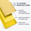 Husa Motorola Moto G64, Galben, Silicon, KWM000022SS004C