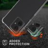 Husa cu jnur Motorola Moto G64, Transparent/Negru, Silicon, KWM000022SU001C