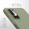 Husa Xiaomi Redmi Note 10 5G, Verde deschis, Silicon, KWM000012ZM028C