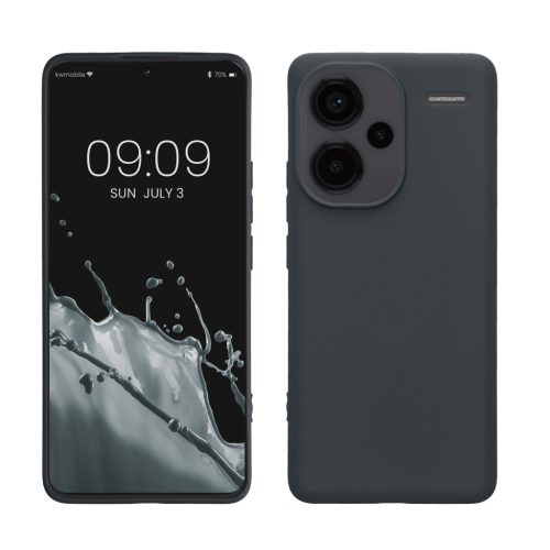 Husa Xiaomi Redmi Note 13 Pro Plus 5G, Albastru inchis, Silicon, KWM000020KI008C