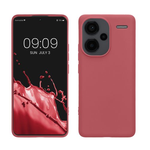 Husa Xiaomi Redmi Note 13 Pro Plus 5G, Roz inchis, Silicon, KWM000020KI010C