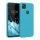 Husa Google Pixel 4a, Albastru deschis, Silicon, KWM000011JE046C