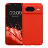 Husa Google Pixel 8, Portocaliu, Silicon, KWM000020JF033C