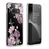 Set Husa si Folie de protectie Samsung Galaxy S10e, Multicolor, Silicon/Sticla securizata, KWM000021SI001C