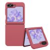 Husa Samsung Galaxy Z Flip6, Roz inchis, Silicon, KWM000021SK003C