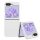 Husa Samsung Galaxy Z Flip6, Alb, Silicon, KWM000021SK006C