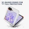 Husa Samsung Galaxy Z Flip6, Alb, Silicon, KWM000021SK006C