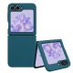 Husa Samsung Galaxy Z Flip6, Albastru, Silicon, KWM000021SK007C