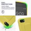 Husa Apple iPhone SE (2022)/iPhone SE (2020)/iPhone 8, Galben, Silicon, KWM000015WB006C