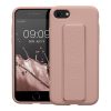 Husa Apple iPhone SE (2022)/iPhone SE (2020)/iPhone 8, Roz deschis, Silicon, KWM000015WB008C