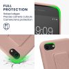 Husa Apple iPhone SE (2022)/iPhone SE (2020)/iPhone 8, Roz deschis, Silicon, KWM000015WB008C