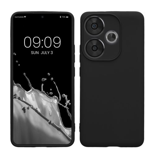 Husa Poco F6, Negru, Silicon, KWM000020OW001C