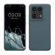 Husa Motorola Edge 50 Ultra, Verde inchis, Silicon, KWM000022SX002C