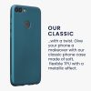 Husa Huawei Enjoy 7s/P Smart (2017), Albastru, Silicon, KWM000008SM005C