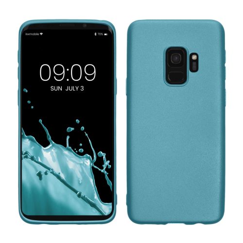 Husa Samsung Galaxy S9, Albastru, Silicon, KWM000008TO010C