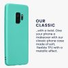 Husa Samsung Galaxy S9, Verde, Silicon, KWM000008TO012C