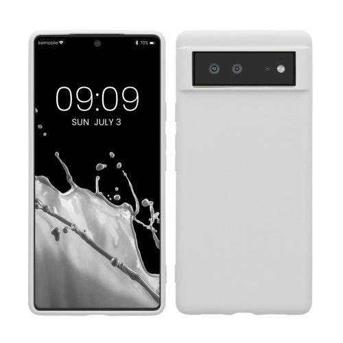 Husa Google Pixel 6, Alb, Silicon, KWM000013DV049C