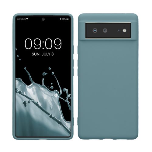 Husa Google Pixel 6, Verde, Silicon, KWM000013DV050C