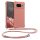 Husa cu jnur Google Pixel 8, Roz, Silicon, KWM0000208T007C