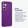 Husa Samsung Galaxy A55 5G, Violet, Silicon, KWM000021MI014C