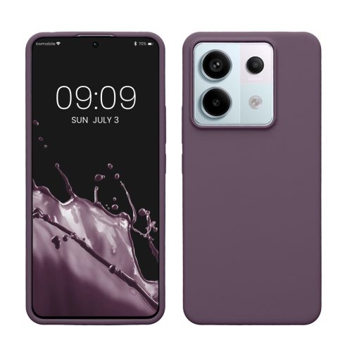 Husa Xiaomi Redmi Note 13 Pro 5G, Mov, Silicon, KWM000020LF013C