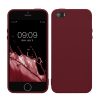 Husa Apple iPhone 5/iPhone 5s/iPhone SE, Violet, Silicon, KWM000007UT014C