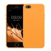 Husa Apple iPhone 5/iPhone 5s/iPhone SE, Portocaliu, Silicon, KWM000007UT015C