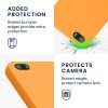 Husa Apple iPhone 5/iPhone 5s/iPhone SE, Portocaliu, Silicon, KWM000007UT015C