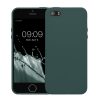 Husa Apple iPhone 5/iPhone 5s/iPhone SE, Verde, Silicon, KWM000007UT016C