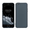 Husa Apple iPhone 5/iPhone 5s/iPhone SE, Verde inchis, Silicon, KWM000007UT017C
