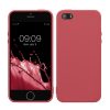 Husa Apple iPhone 5/iPhone 5s/iPhone SE, Roz inchis, Silicon, KWM000007UT021C